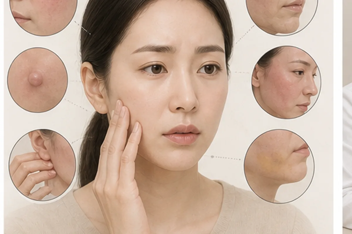 지연성 염증 및 결절 발생 시 즉각적인 확인이 필요한 피부 변화 신호