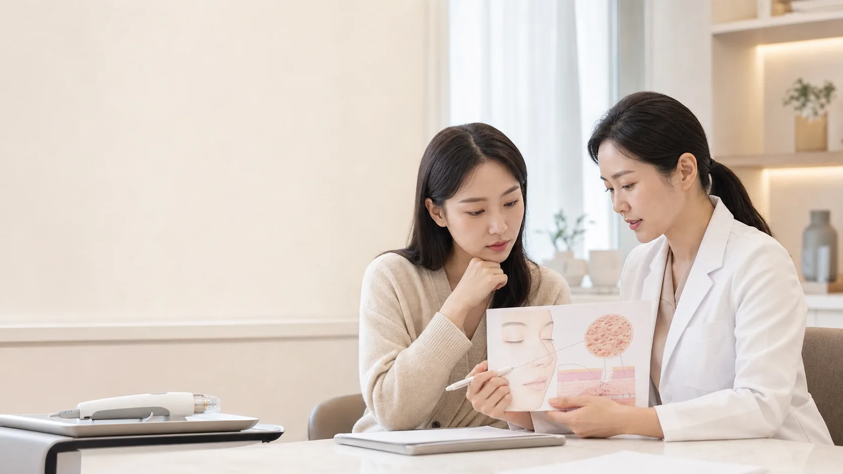진주포텐자 상담 전, 여드름 흉터 유형과 회복 계획을 보는 법
