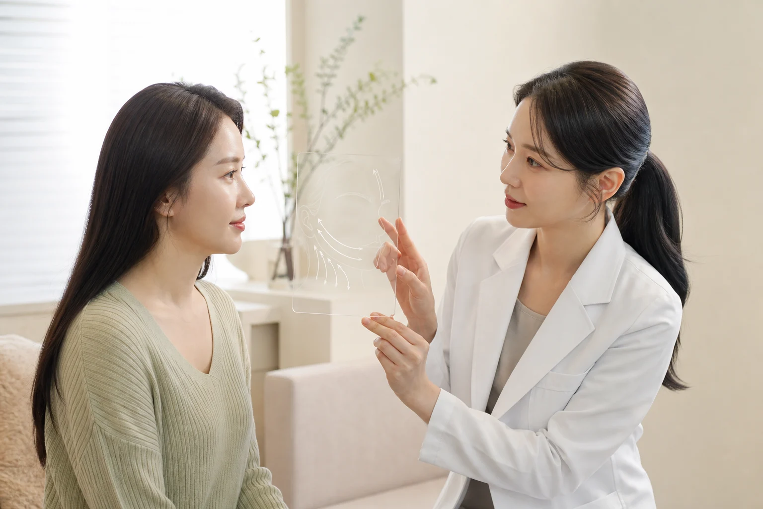 진주 실리프팅 상담 가이드: 당김 방향과 과거 시술 이력 평가 기준