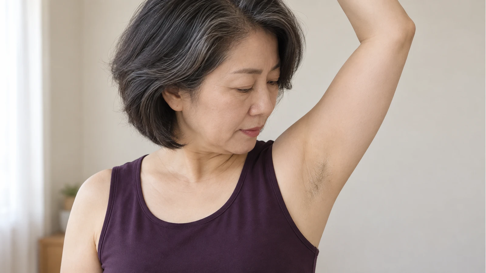 진주 겨드랑이제모, 검은 털과 흰 털도 같은 반응을 보일까요?