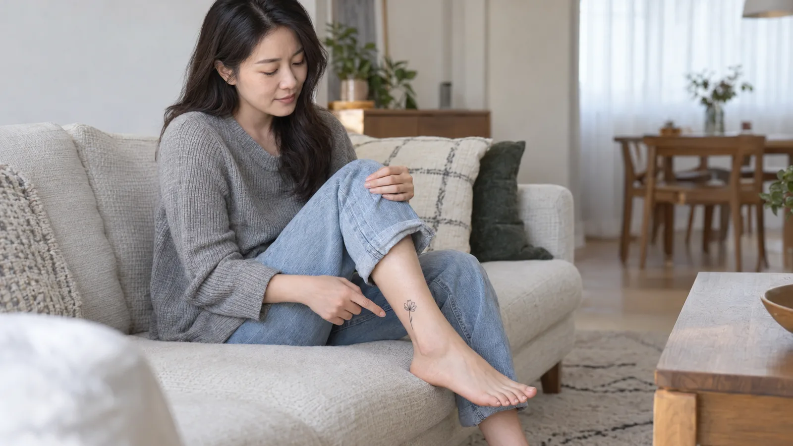 진주 문신제거, 발목 문신과 어깨 문신을 같은 계획으로 보지 않는 이유